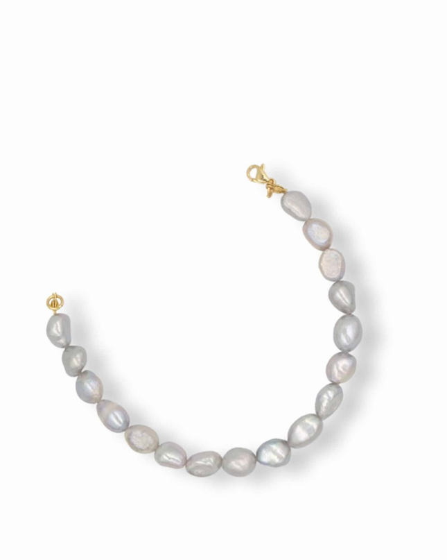 Ethereal Glow Bracelet – Organic Pearls