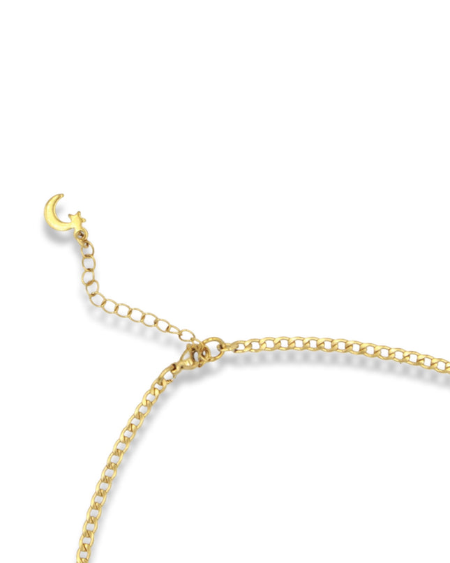 Women Who Run With The Wolves Necklace - Rose Quartz