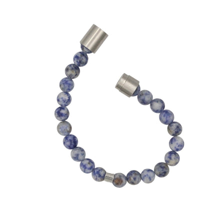 Bracelet Serenity Suit - Pierre de Jaspe Tachetée Bleue
