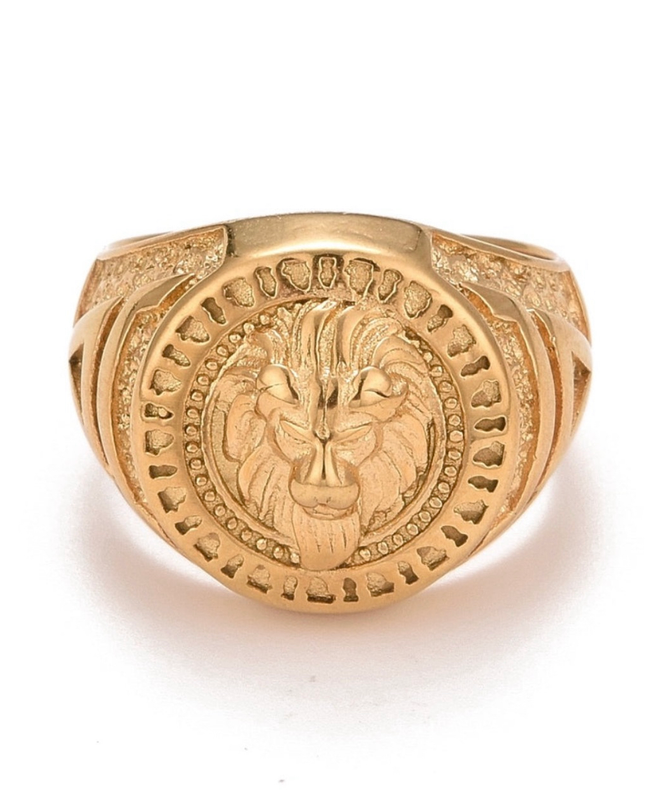 Spiritual Strength Lion Ring