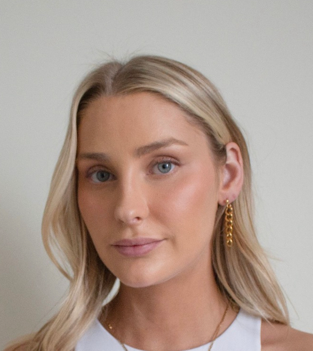 Curb Chain Dangle Earrings