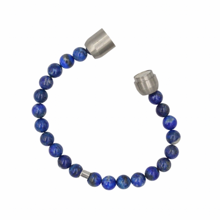 Bracelet Immunité – Lapis Lazuli + Acier Inoxydable