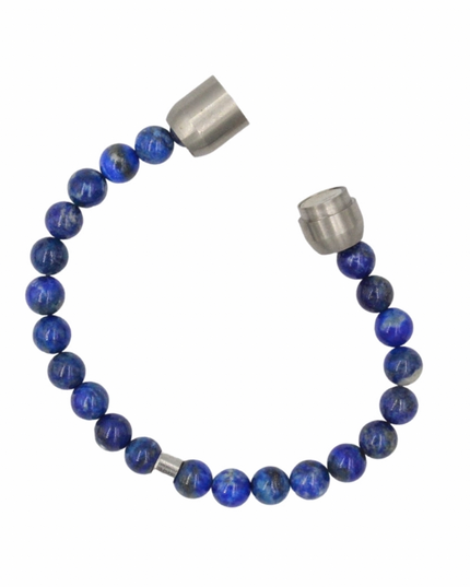 Immunity Bracelet – Lapis Lazuli + Stainless Steel