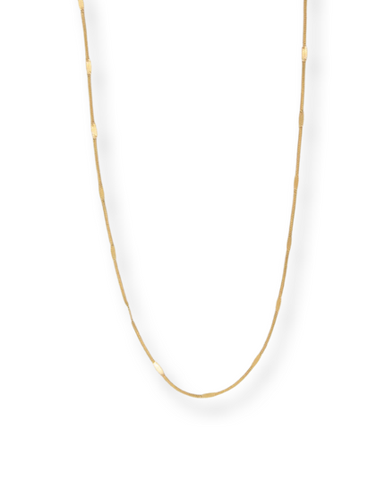 1.5 MM Pressed Snake Chain Necklace