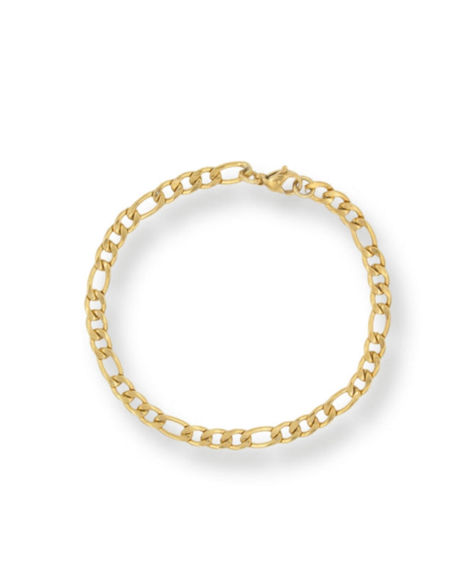 4.5 mm Figaro Chain Bracelet