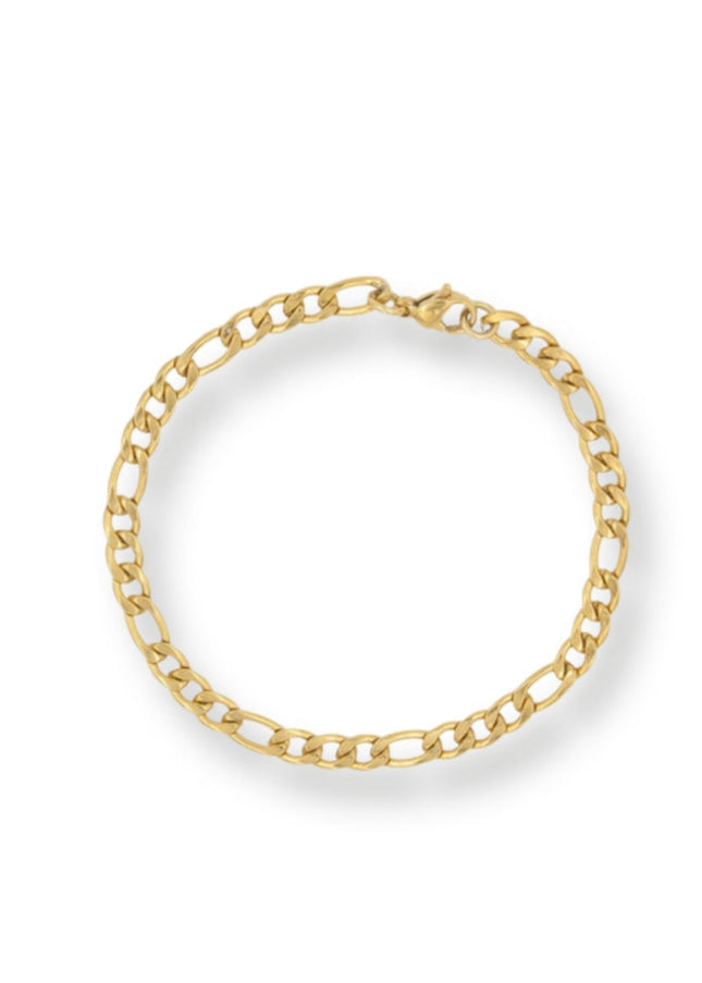 4.5 mm Figaro Chain Bracelet