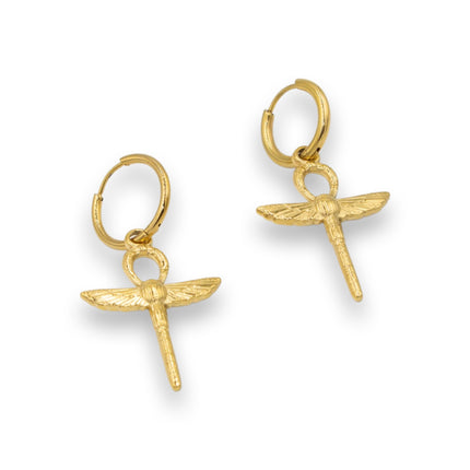 The Key Of Life Hoop Earrings