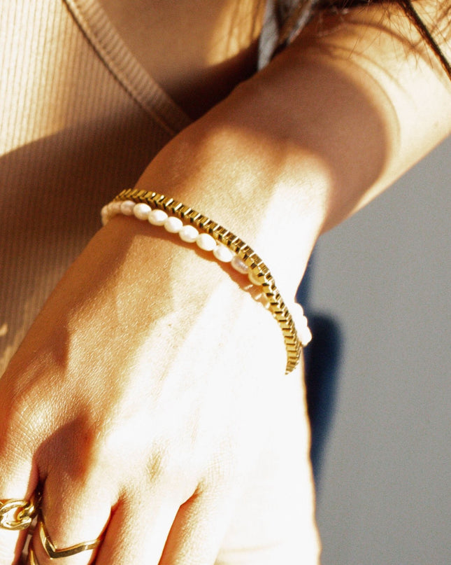 2 mm Box Chain Bracelet