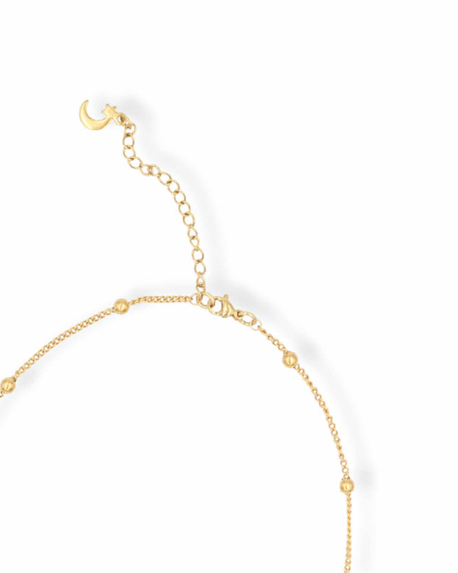 2.5 MM Beaded Cable Chain Necklace