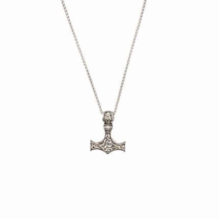 Mjolnir Amulet Necklace – Stainless Steel
