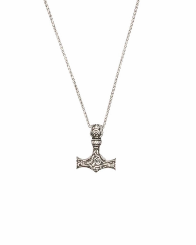 Mjolnir Amulet Necklace – Stainless Steel