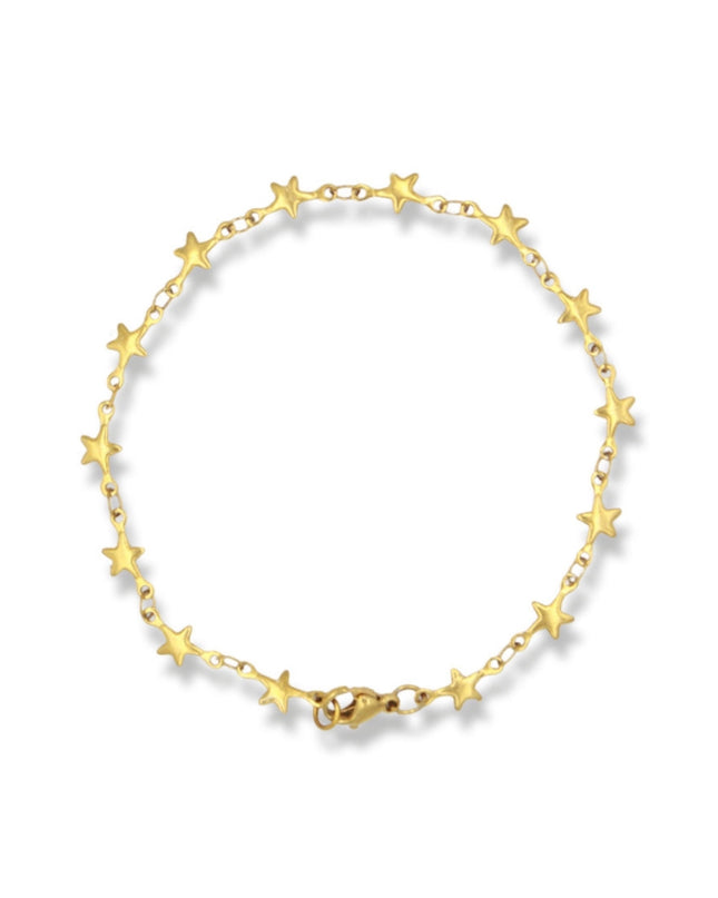 7 mm Stars By The Yard Chain Bracelet