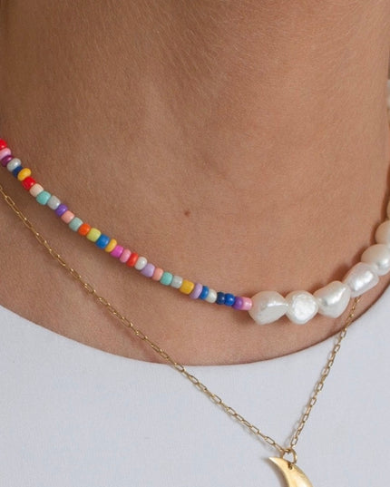 Verano Bonito Necklace - Freshwater Pearls