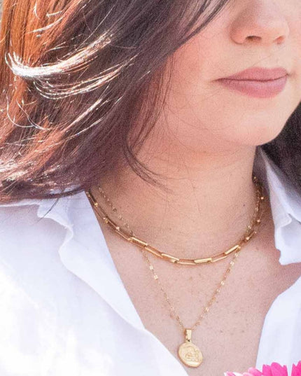 5 MM Rectangle Box Chain Necklace