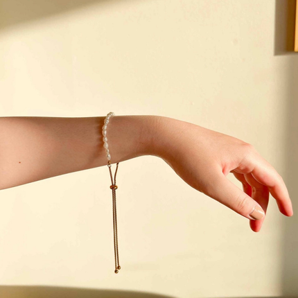 Rosie Pearl Slider Bracelet