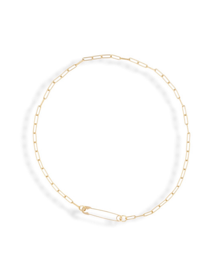 Safety Pin Mania Necklace