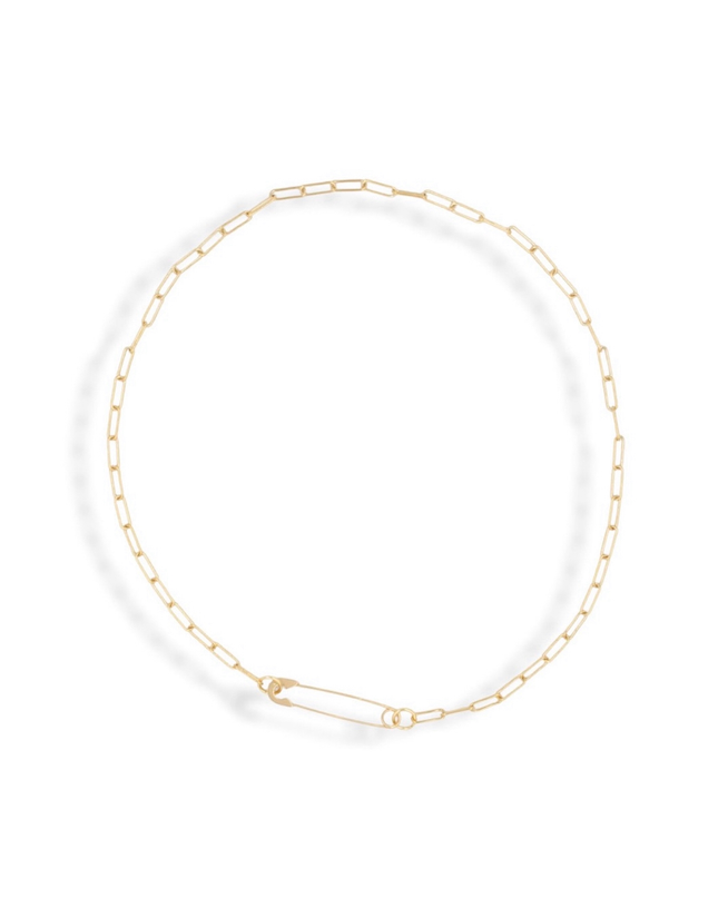 Safety Pin Mania Necklace