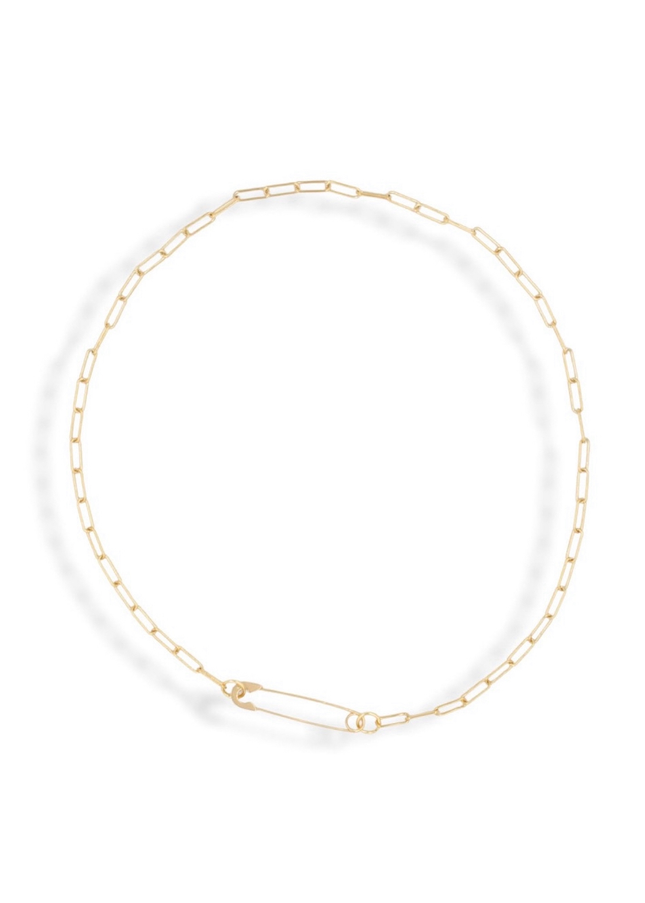Safety Pin Mania Necklace