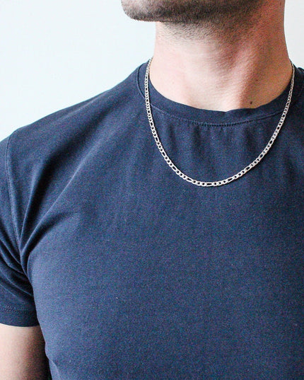 4.5 MM Figaro Chain Necklace