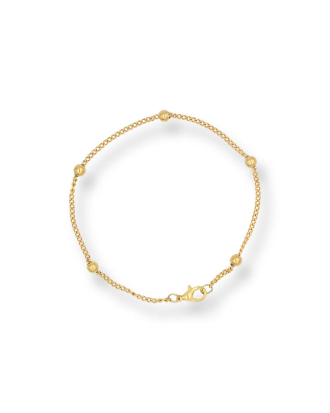 2 mm Fancy Curb Chain Bracelet