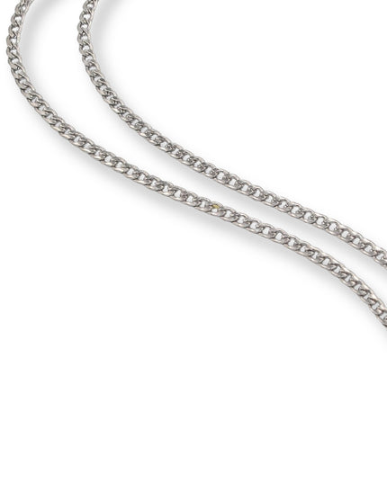 3 MM Curb Chain Necklace