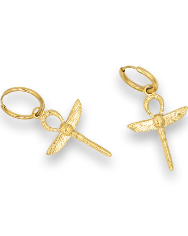 The Key Of Life Hoop Earrings