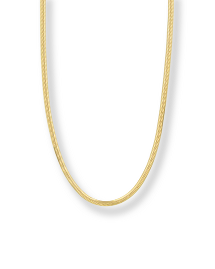 4 MM Herringbone Chain Necklace