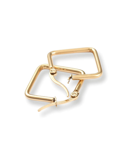 Lisa Square Hoop Earrings