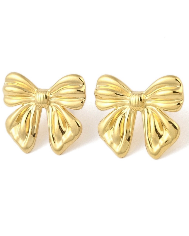 Sweetheart Bow Earrings