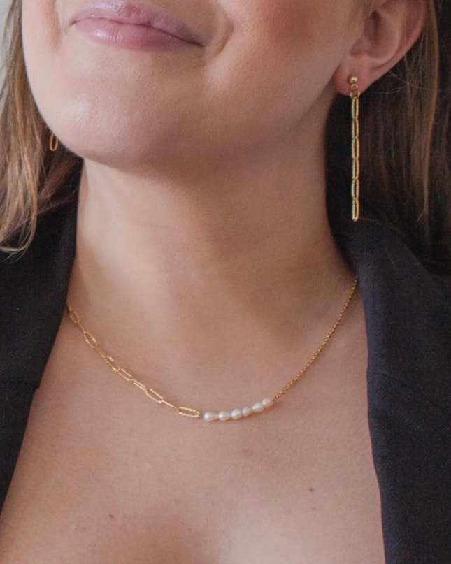 Maritza Pearl Necklace