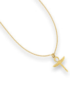 14 to 16 inches / Yellow - 14kt Gold Plated Stainless Steel