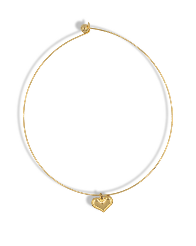 A Heart of Gold Necklace