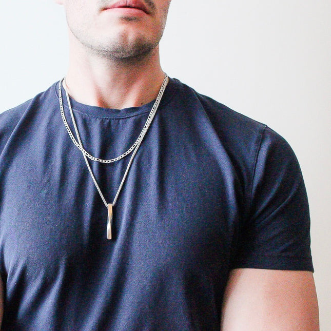 Twisted Strip Necklace