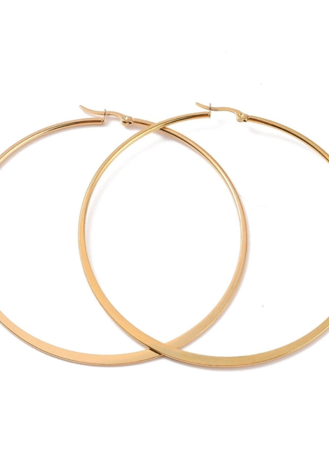 Natasha XL Hoop Earrings
