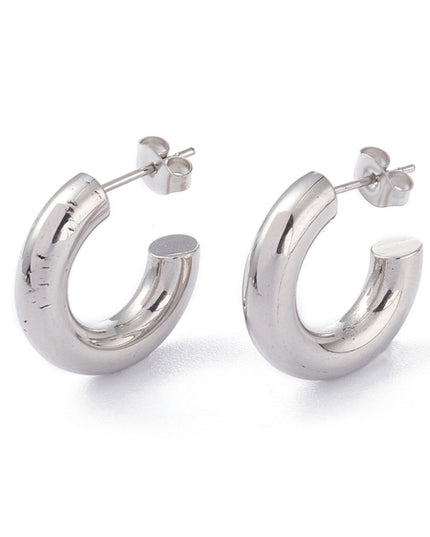 Iconic Half Hoop Earrings