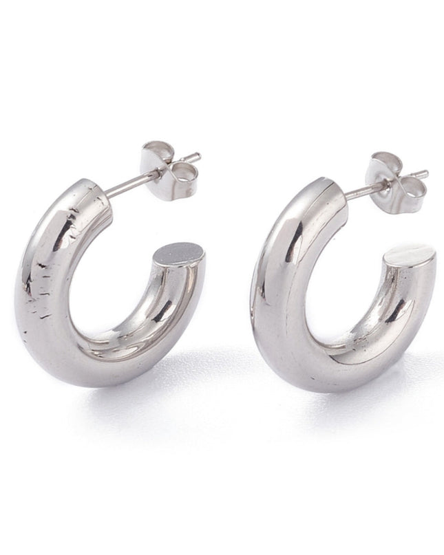 Iconic Half Hoop Earrings