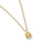 14 to 16 inches / Yellow - 14kt Gold Plated Stainless Steel