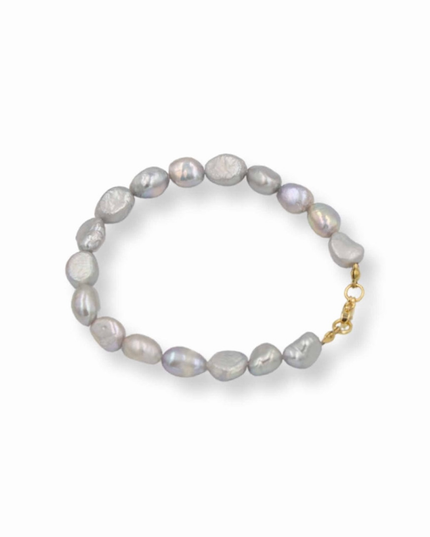 Ethereal Glow Bracelet – Organic Pearls