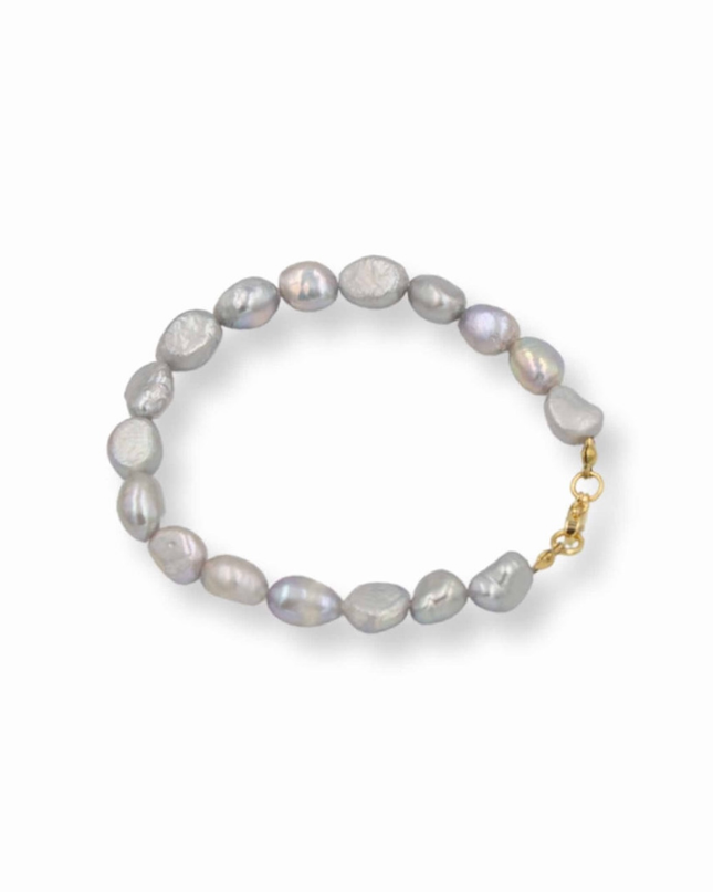 Ethereal Glow Bracelet – Organic Pearls
