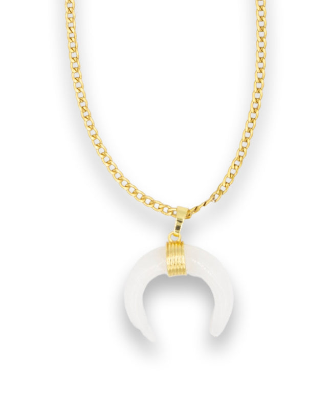 Clear Quartz Intention Necklace