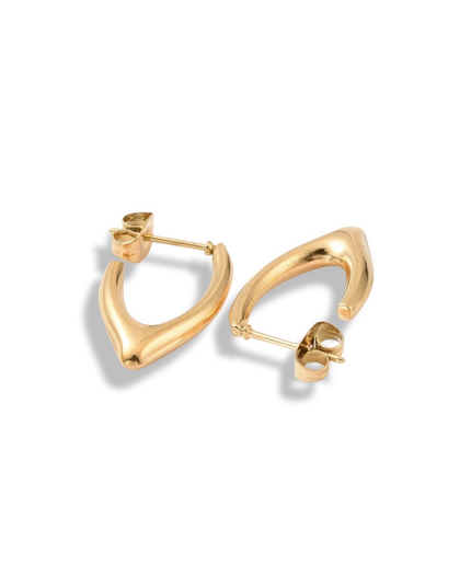 Venetian Mini Half Hoop Earrings