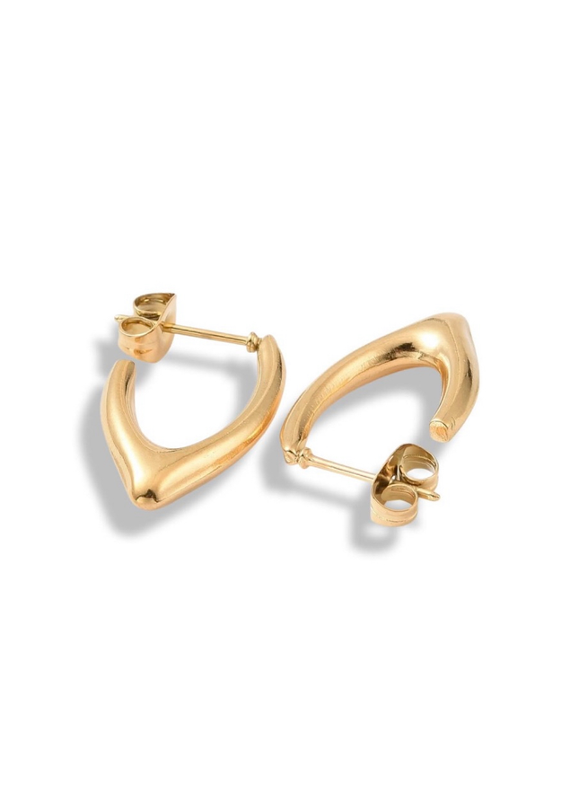Venetian Mini Half Hoop Earrings