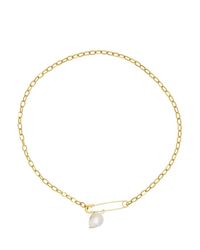 The Unusual Baroque Freshwater Pearl Necklace