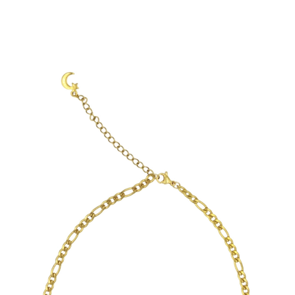 Collier intemporel disque martelé à la main