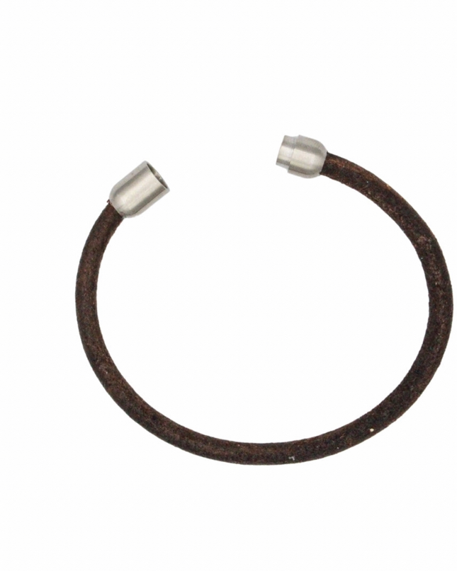 Rustic Fuerza Bracelet - Cowhide Leather