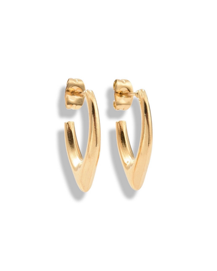Venetian Mini Half Hoop Earrings