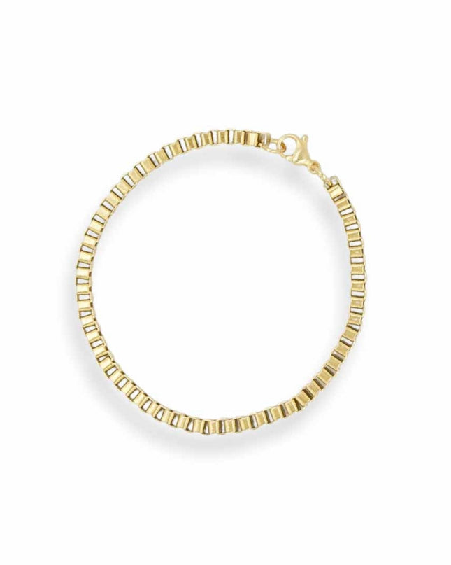 2 mm Box Chain Bracelet