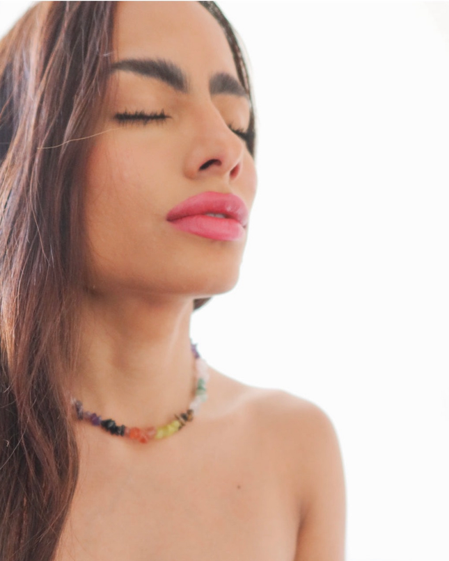 Goddess Energy Gemstone Necklace