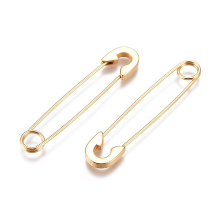 Boucles d'oreilles épingle de sûreté