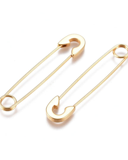 Safety Pin Earrings